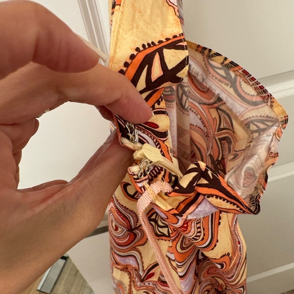 ALC Alexandria Midi dress, with a beautiful and sexy cut in the back. - Picture 5 of 7